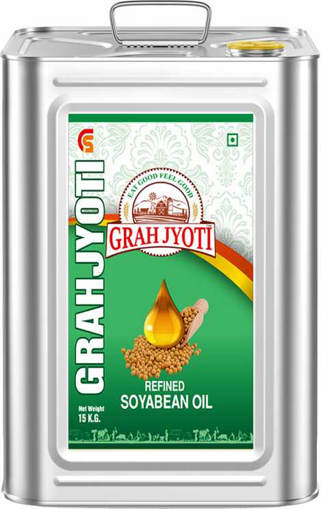 GRAH JYOTI SOYABEAN OIL TIN 15 LITRE PACK